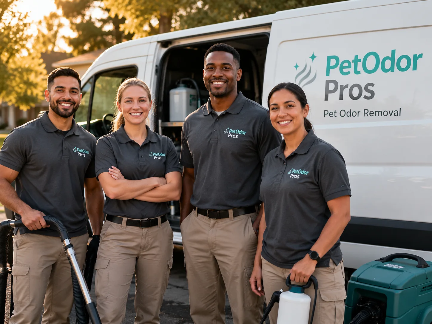 Pet Odor Removal team serving Pendleton, IN